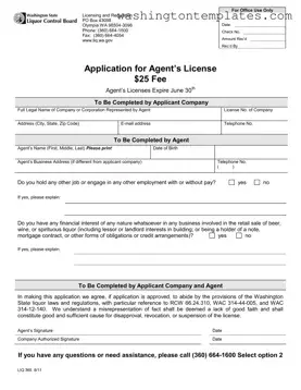 Get Washington Liq 365 Template in PDF